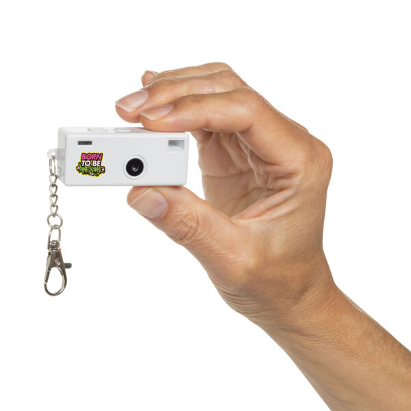 Cliq it RCS gerecyclede plastic sleutelhangercamera, wit Cliq it RCS gerecyclede plastic sleutelhangercamera, wit