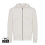 Iqoniq Abisko gerecycled katoen hoodie met rits, natural raw (XXXL)