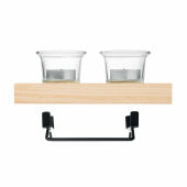 IRONDLE - Waxinelichthouder set - Hout