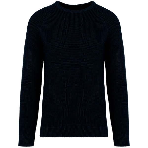Ecologische dikke gebreide herentrui Navy Blue 3XL Ecologische dikke gebreide herentrui Navy Blue 3XL
