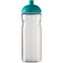 H2O Active® Base 650 ml bidon met koepeldeksel - Transparant/Aqua blauw