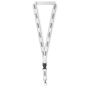 Afneembare polyester lanyard met reflectives Afneembare polyester lanyard met reflectives