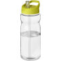 H2O Active® Base Tritan™  650 mlsportfles met tuitdeksel - Transparant/Lime