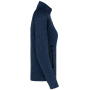 Heather damesvest met rits Navy Melange 3XL