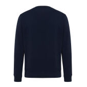 Iqoniq Etosha lichtgewicht gerecycled katoen sweater, donkerblauw (XXL)