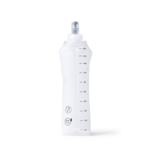 TRAIL Opvouwbare fles 500 ml - wit TRAIL Opvouwbare fles 500 ml - wit