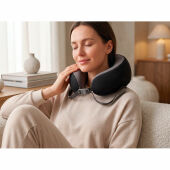RELIEF - Oplaadbaar massagekussen - Zwart RELIEF - Oplaadbaar massagekussen - Zwart
