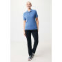 Iqoniq Yosemite gerecycled katoen pique polo, heather blue (XXS)