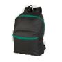 DAILY BACKPACK, BLACK/KELLY GREEN, One size, BLACK&MATCH