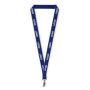Polyester lanyard met reflecterende draden