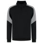 Zip Sweater Bicolor Redefined 306111 Black-Grey XS