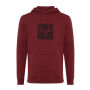 Iqoniq Jasper gerecycled katoen hoodie, bordeauxrood (XXS)