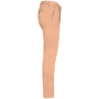Ecologische chinobroek heren Pastel Apricot 36 FR