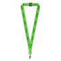 Polyester lanyard met reflecterende draden Polyester lanyard met reflecterende draden