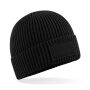 Trendy muts met patch Black One Size