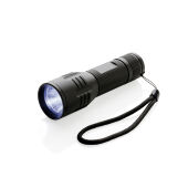 3W CREE zaklamp medium, zwart