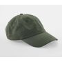JUNIOR LOW PROFILE 6 PANEL DAD CAP, OLIVE GREEN, One size, BEECHFIELD