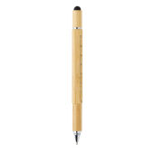 Bamboe 5 in 1 toolpen, bruin