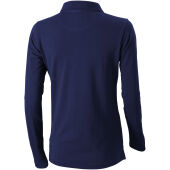 Oakville damespolo met lange mouwen - Navy - XS