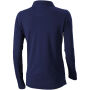 Oakville damespolo met lange mouwen - Navy - XS