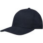 Onyx 5 panel Aware™ gerecyclede cap - Marineblauw