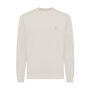 IQONIQ Etosha lichtgewicht gerecycled katoen sweater, ivory white (XXS)