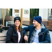 Gebreide muts - Grijs melee Gebreide muts - Grijs melee