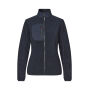 Bonded fleece jas | dames - Marine, S