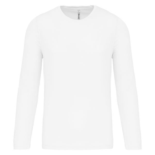 T-shirt de sport manches longues homme White XXL T-shirt de sport manches longues homme White XXL