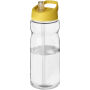 H2O Active® Base 650 ml bidon met fliptuitdeksel - Transparant/Geel