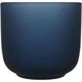 Male houten serveerblad en glazen bekerset - matte afwerking - Hale blauw