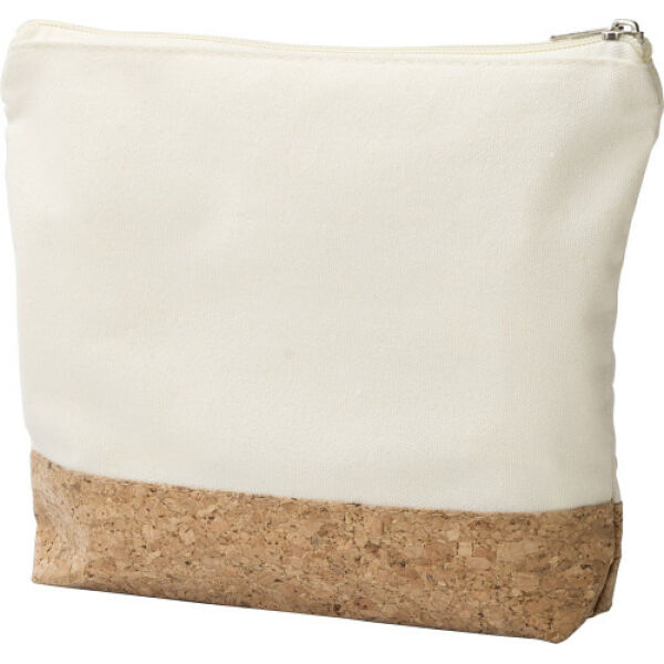 Cotton (220 gr/m2) cosmetic bag Teagan