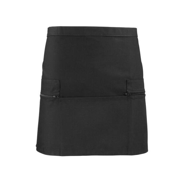 Zip Pocket Waist Apron