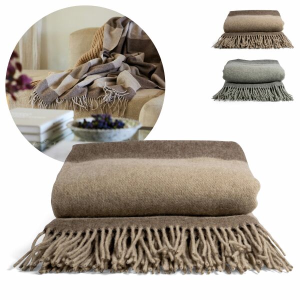 Sagaform Ulle deken 130x170 cm - Beige Sagaform Ulle deken 130x170 cm - Beige