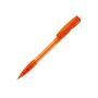 Balpen Nash grip transparant - Transparant Oranje