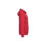 Gerecyclede uniseks sweater met rits en capuchon Red 4XL Gerecyclede uniseks sweater met rits en capuchon Red 4XL