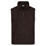 Fleece Vest brown S