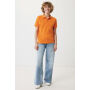IQONIQ Yosemite gerecycled katoen pique polo, oranje (XXXL)