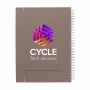 Notebook Agricultural Waste A5 - Hardcover 100 vel