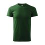 T-shirt men's Basic bottle green XS