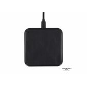 2259 | Xoopar Iné Wireless Fast Charger - Recycled Leather 15W - Zwart