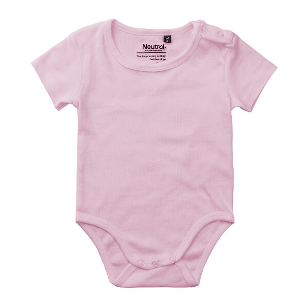 Neutral romper korte mouw_Lichtroze_92 Neutral romper korte mouw_Lichtroze_92