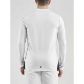 PRO CONTROL IMPACT LS TEE M WHITE-BLACK XS