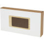 Alata bamboe powerbank van 8000 mAh op zonne-energie - Beige