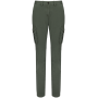 Ecologische verwassen cargobroek dames Washed Organic Khaki 44 FR