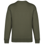 Ecologische oversized uniseks sweater met ronde hals Organic Khaki XXS
