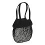 Boodschappennetje van biokatoen Black One Size