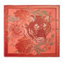 VICTORIA - Sjaal recycled satijnpolyester - Rood