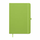 ARCOLOOP - A5 gerecycled PU notitieboek - Limoen