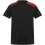 Expedition 160 g/m2 heren T-shirt met korte mouwen - Zwart/Rood - 3XL